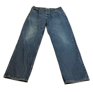 Vintage LL Bean Jeans Mens 38x30 Relaxed Fit 100% Cotton Medium Wash